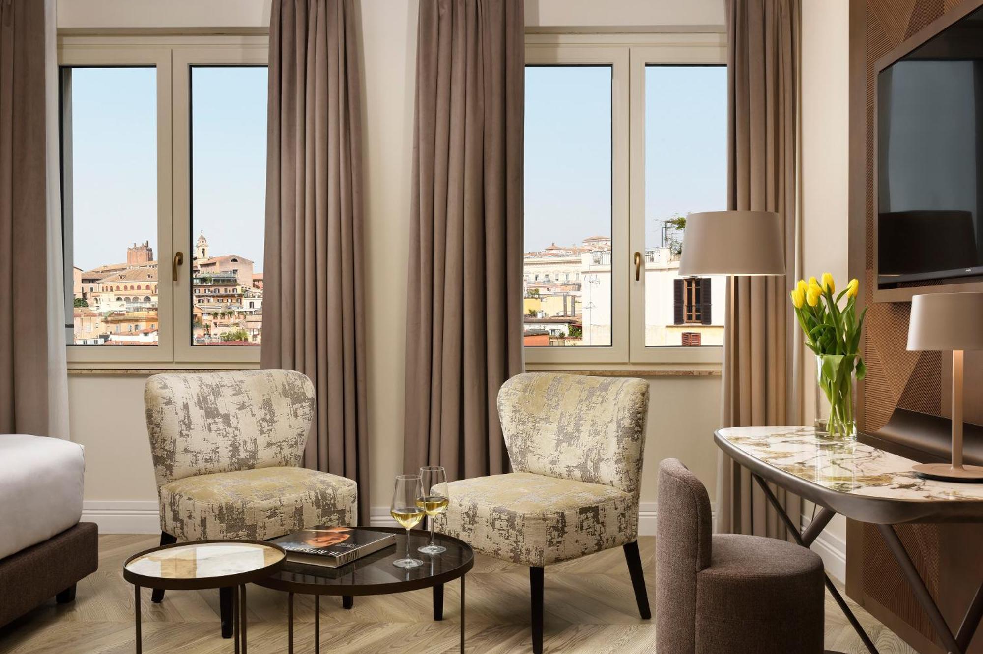 רומא Fh55 Grand Hotel Palatino מראה חיצוני תמונה