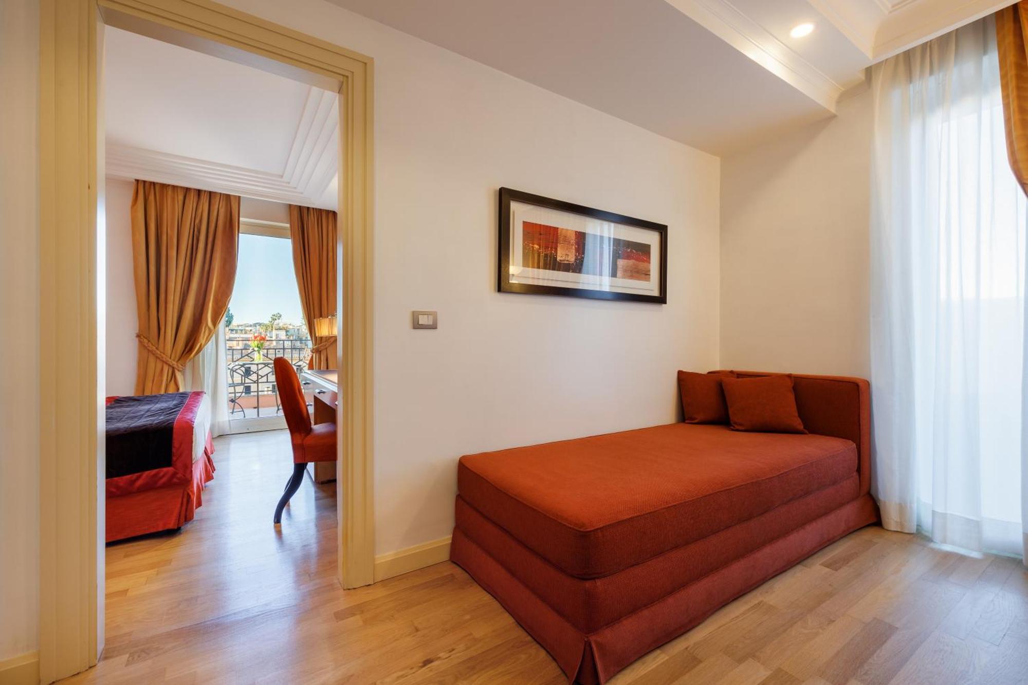 רומא Fh55 Grand Hotel Palatino חדר תמונה